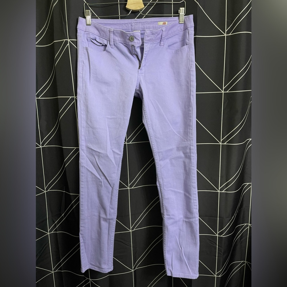 Pastel Purple Arizona Jean Company jeans Super Skinny low rise Size 11